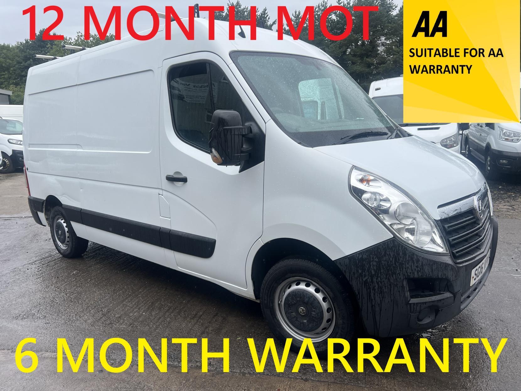 Vauxhall Movano 2.3 CDTi 3500 Panel Van 5dr Diesel Manual FWD L2 H2 Euro 5 (125 ps)