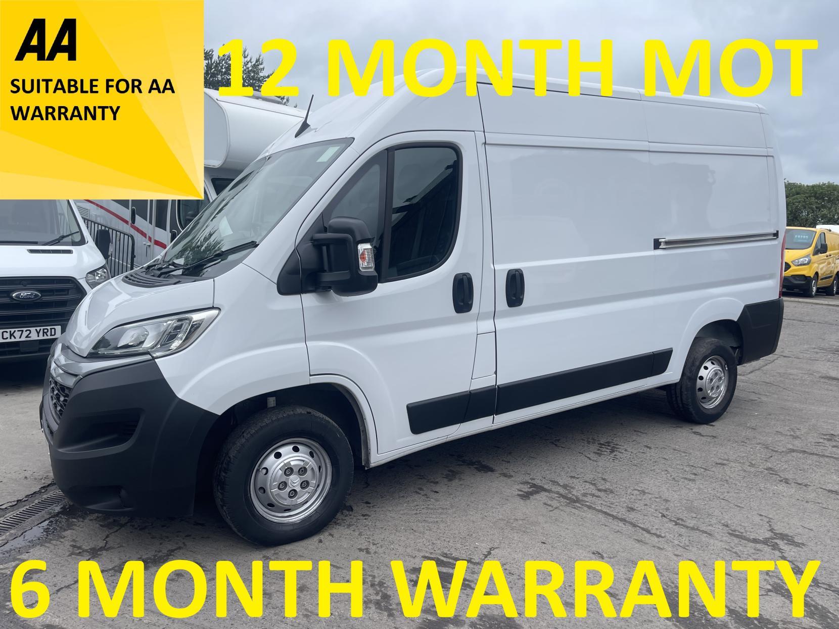 White 2023 Citroen Relay Van Front-wheel drive Manual