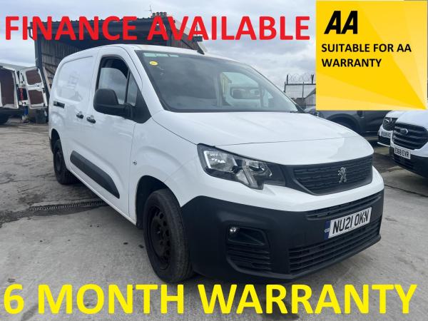 Peugeot Partner 1.5 BlueHDi 950 Professional Long Panel Van 6dr Diesel Manual LWB Euro 6 (100 bhp)