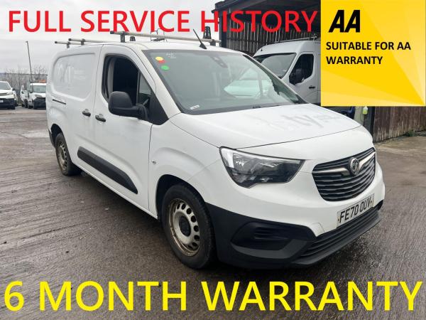 Vauxhall Combo 1.5 Turbo D 2300 Edition Crew Van Double Cab 4dr Diesel Manual L2 Euro 6 (s/s) (100 ps)