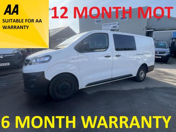 Vauxhall Vivaro 2.0 Turbo D 3100 Dynamic Crew Van Double Cab 6dr Diesel Manual L2 H1 Euro 6 (s/s) (145 ps)