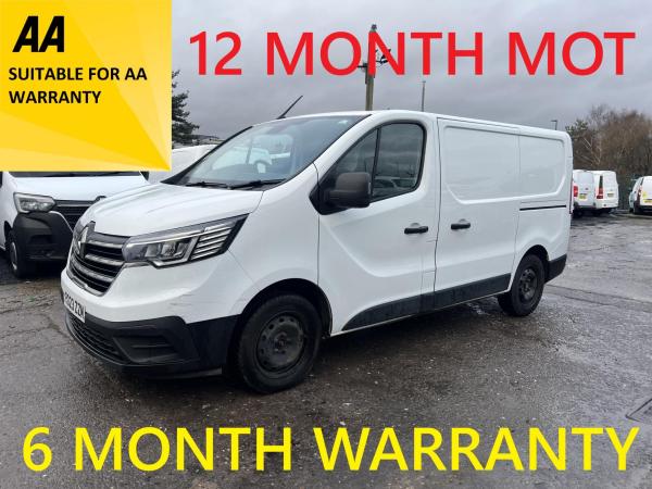 Renault Trafic 2.0 dCi Blue SL28 Business+ Panel Van 5dr Diesel Manual L1 H1 Euro 6 (s/s) (130 ps)
