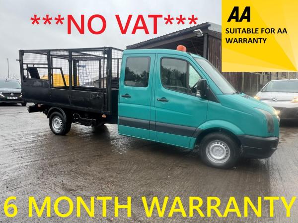 Volkswagen Crafter 2.5 BlueTDi CR35 Tipper Double Cab 4dr Diesel Manual RWD L3 (107 bhp)