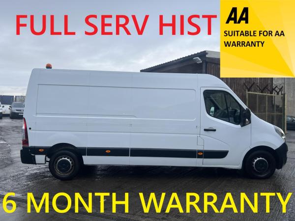 Vauxhall Movano 2.3 CDTi 3500 BiTurbo Edition Panel Van 5dr Diesel Manual FWD L3 H2 Euro 6 (135 ps)