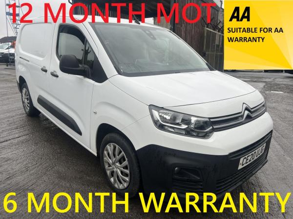 Citroen Berlingo 1.5 BlueHDi 850 Enterprise XL Crew Van Double Cab 6dr Diesel Manual LWB Euro 6 (s/s) (100 ps)