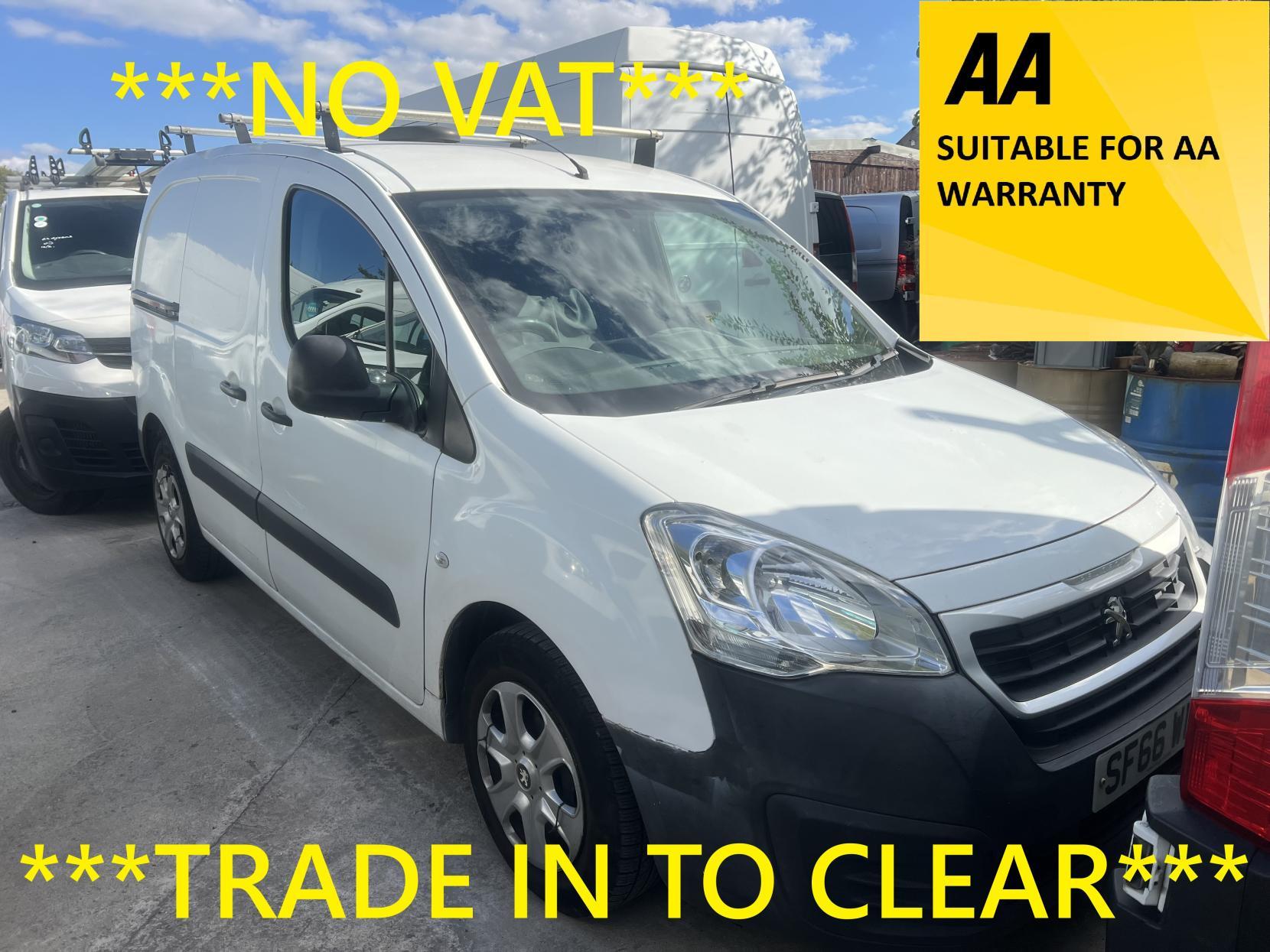 Peugeot Partner 1.6 BlueHDi 854 SE Panel Van 5dr Diesel Manual L1 (112 g/km, 100 bhp)