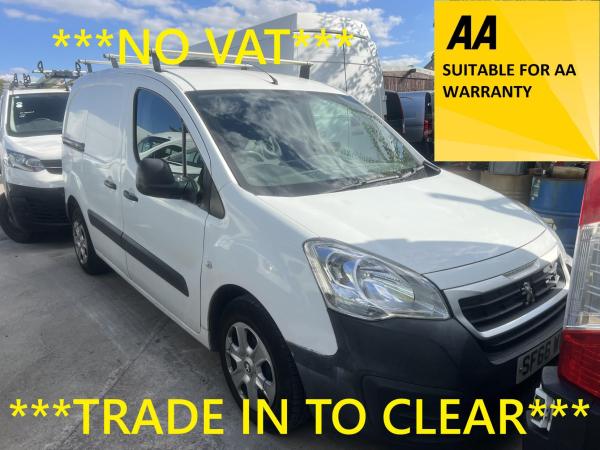 Peugeot Partner 1.6 BlueHDi 854 SE Panel Van 5dr Diesel Manual L1 (112 g/km, 100 bhp)
