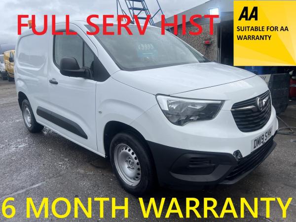 Vauxhall Combo 1.6 Turbo D 2000 Edition Panel Van 4dr Diesel Manual L1 H1 Euro 6 (75 ps)