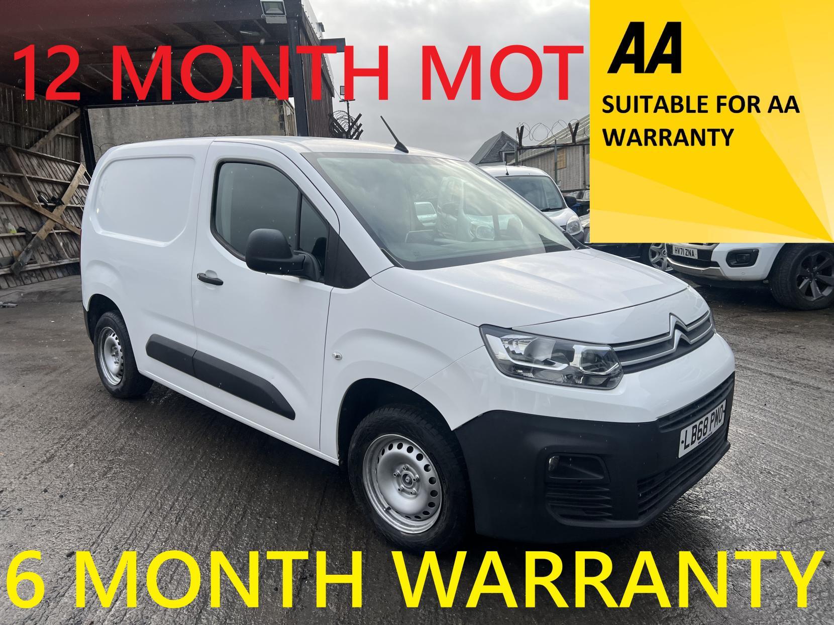 Citroen Berlingo 1.6 BlueHDi 650 Enterprise M Panel Van 5dr Diesel Manual SWB Euro 6 (75 ps)