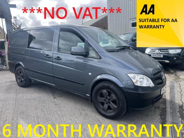 Mercedes-Benz Vito 2.1 113 CDi Dualiner Minibus 5dr Diesel Manual L1 (182 g/km, 136 bhp)