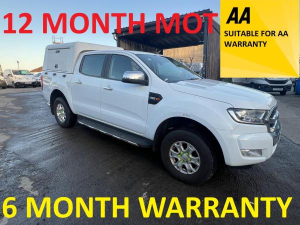 Ford Ranger 2.2 TDCi XLT Pickup Double Cab 4dr Diesel Manual 4WD Euro 5 (s/s) (Eco Axle) (160 ps)