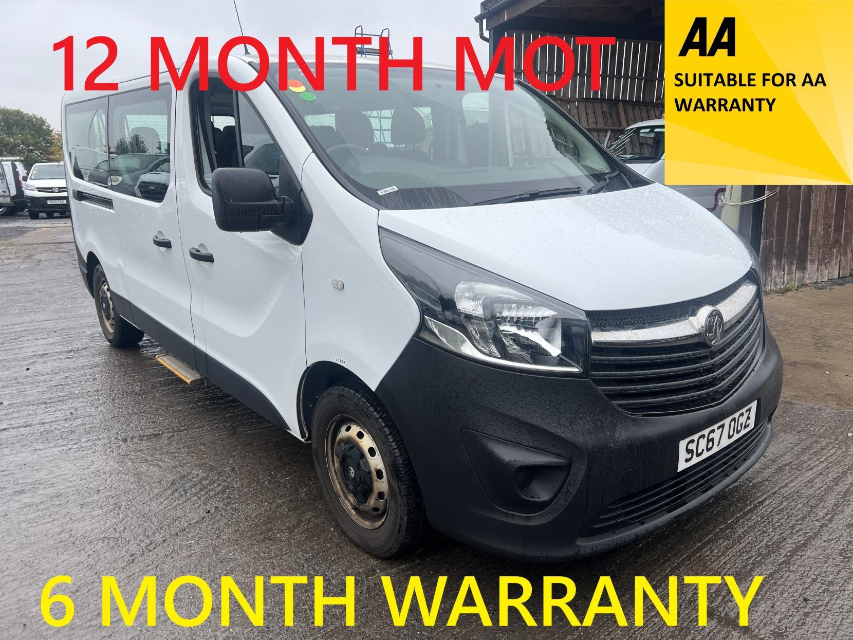 Vauxhall Vivaro 1.6 CDTi 2900 BiTurbo ecoFLEX Combi Van Double Cab 5dr Diesel Manual L2 H1 Euro 6 (s/s) (9 Seat) (95 ps)