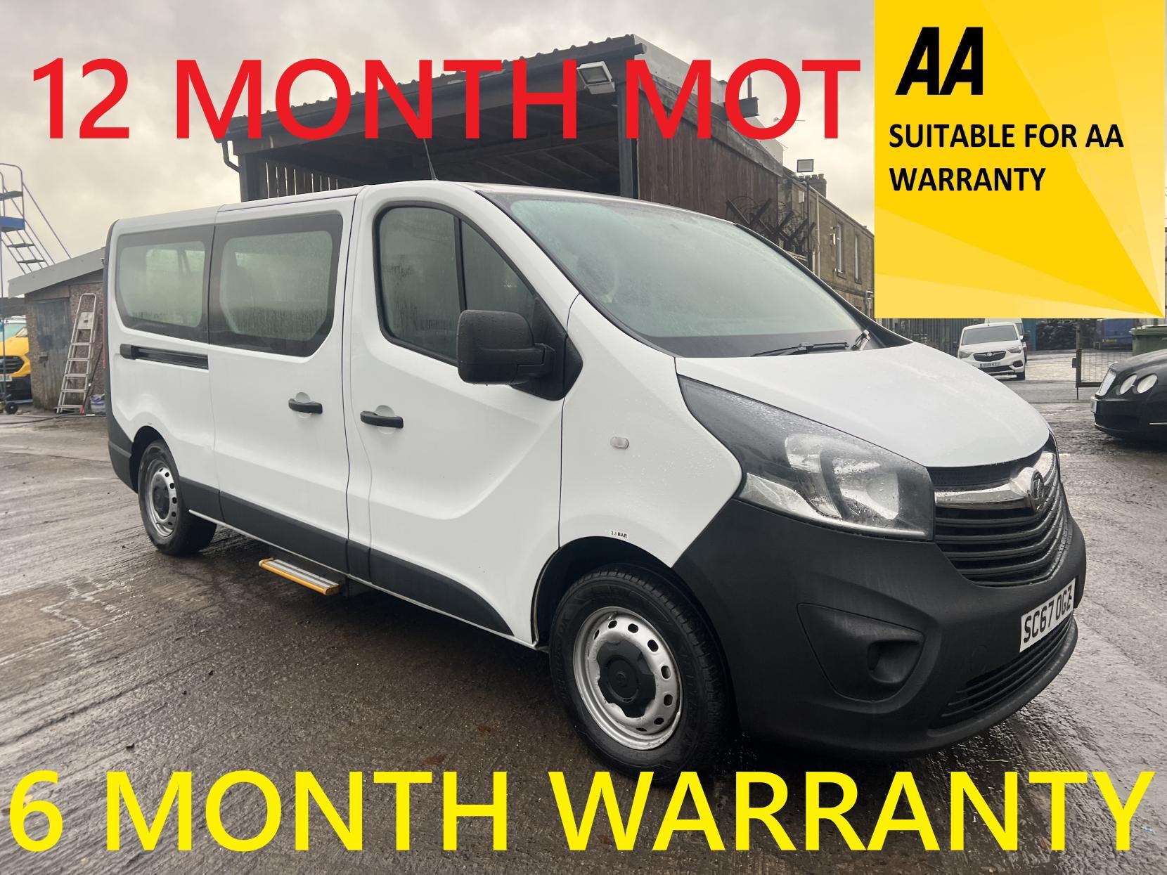 Vauxhall Vivaro 1.6 CDTi 2900 BiTurbo ecoFLEX Combi Van Double Cab 5dr Diesel Manual L2 H1 Euro 6 (s/s) (9 Seat) (95 ps)
