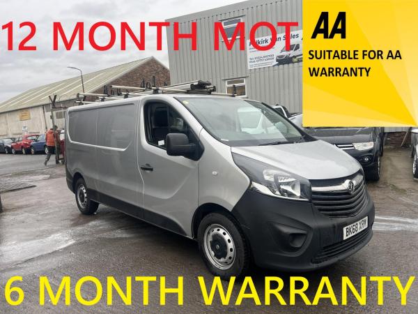Vauxhall Vivaro 1.6 CDTi 2900 Panel Van 5dr Diesel Manual L2 H1 Euro 6 (s/s) (95 ps)