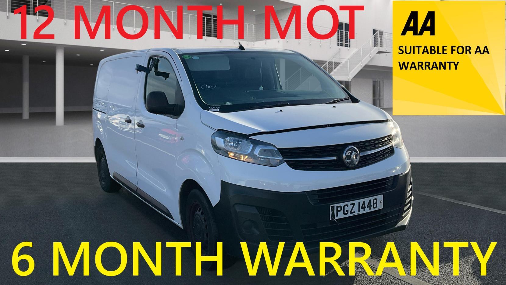 Vauxhall Vivaro 1.5 Turbo D 2700 Edition Panel Van 5dr Diesel Manual L1 H1 Euro 6 (s/s) (100 ps)