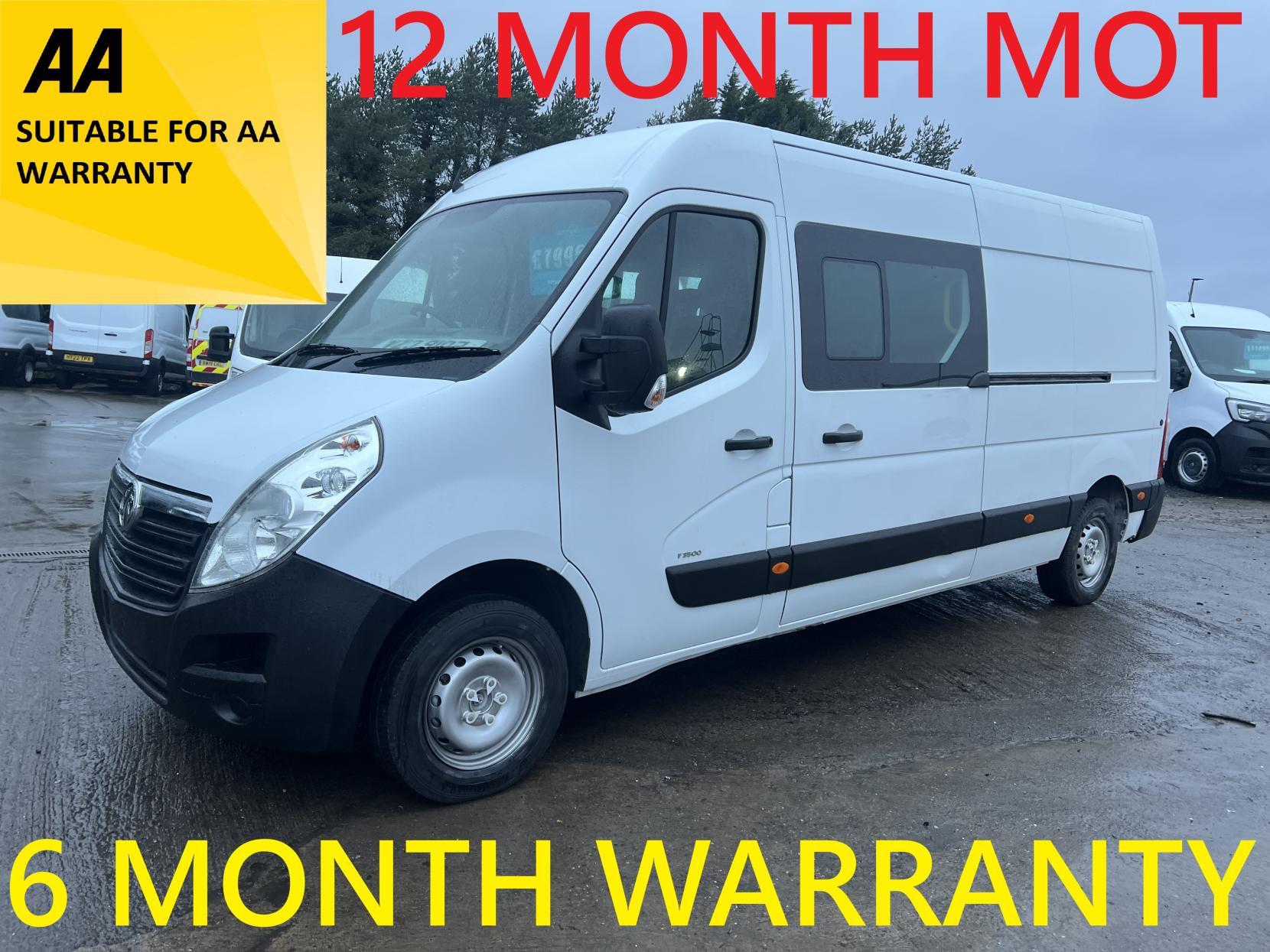 Vauxhall Movano 2.3 CDTi 3500 Panel Van 5dr Diesel Manual FWD L3 H2 Euro 5 (110 ps)