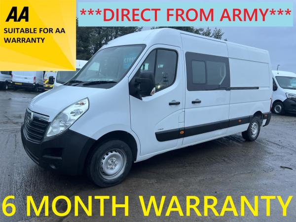 Vauxhall Movano 2.3 CDTi 3500 Panel Van 5dr Diesel Manual FWD L3 H2 Euro 5 (110 ps)