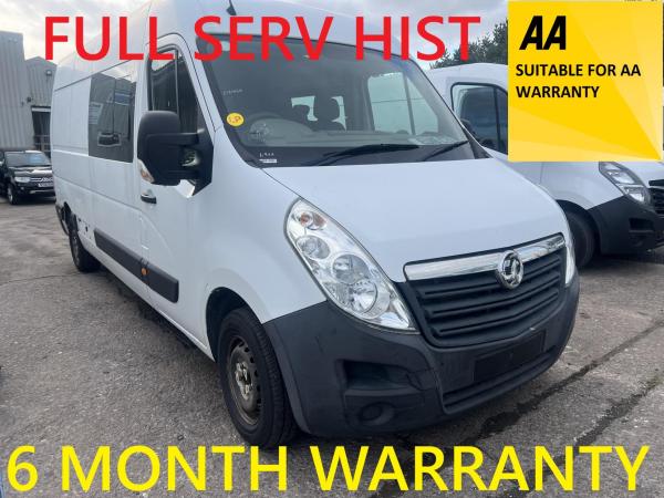 Vauxhall Movano 2.3 CDTi 3500 Panel Van 5dr Diesel Manual FWD L3 H2 Euro 5 (110 ps)