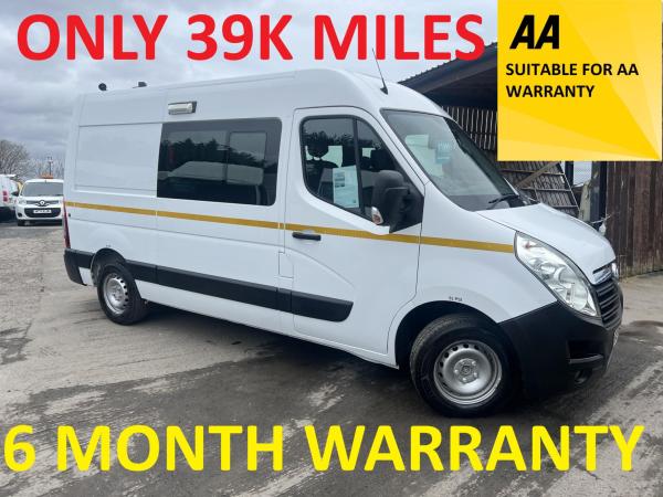 Vauxhall Movano 2.3 CDTi 3500 Panel Van 5dr Diesel Manual FWD L2 H2 Euro 6 (130 ps)