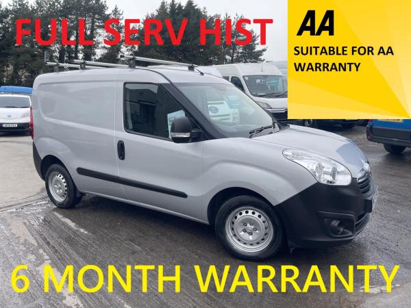 Vauxhall Combo 1.3 CDTi 2000 16v Panel Van 3dr Diesel Manual FWD L1 H1 (133 g/km, 89 bhp)