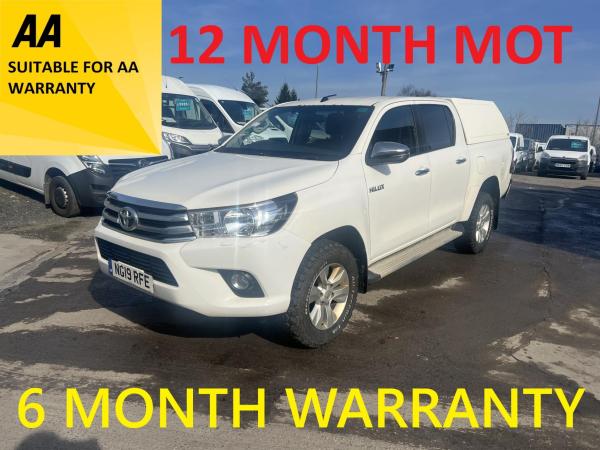Toyota Hilux 2.4 D-4D Icon Pickup Double Cab 4dr Diesel Manual 4WD Euro 6 (3.5t) (150 ps)