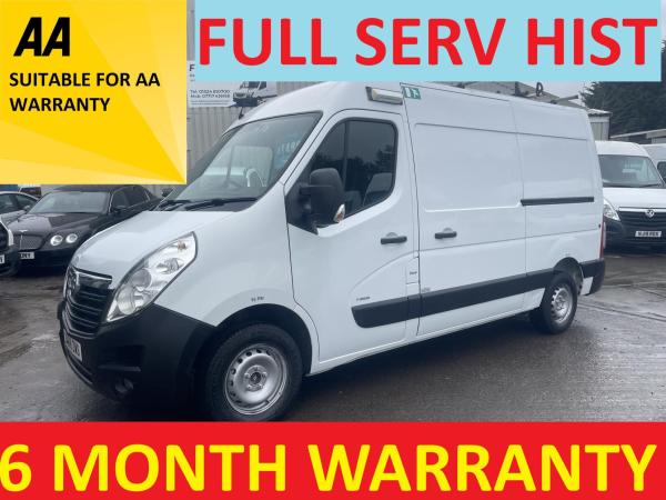 Vauxhall Movano 2.3 CDTi 3500 Panel Van 5dr Diesel Manual FWD L2 H2 Euro 6 (130 ps)