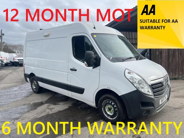 Vauxhall Movano 2.3 CDTi 3500 Panel Van 5dr Diesel Manual FWD L2 H2 Euro 6 (130 ps)