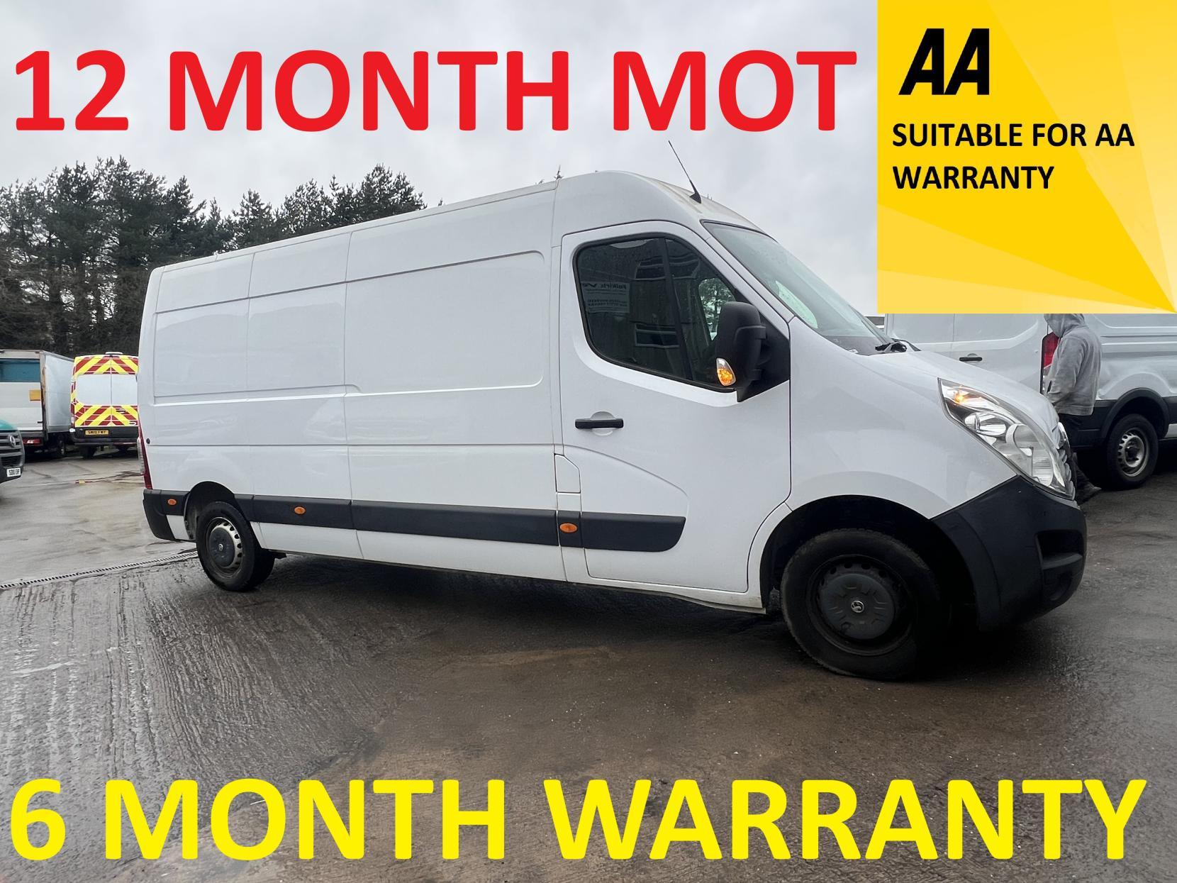 Vauxhall Movano 2.3 CDTi 3500 Panel Van 5dr Diesel Manual FWD L3 H2 Euro 6 (130 ps)