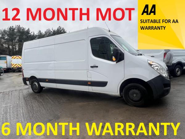 Vauxhall Movano 2.3 CDTi 3500 Panel Van 5dr Diesel Manual FWD L3 H2 Euro 6 (130 ps)