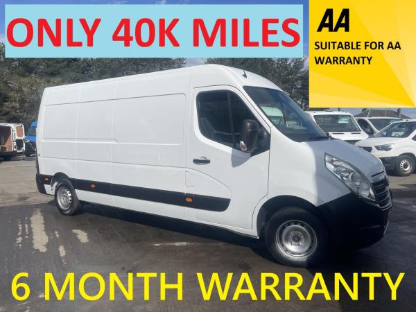 Vauxhall Movano 2.3 CDTi 3500 Panel Van 5dr Diesel Manual FWD L3 H2 Euro 6 (130 ps)