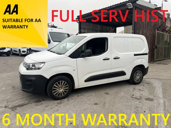 Citroen Berlingo 1.5 BlueHDi 650 Enterprise M Panel Van 5dr Diesel Manual SWB Euro 6 (s/s) (75 ps)
