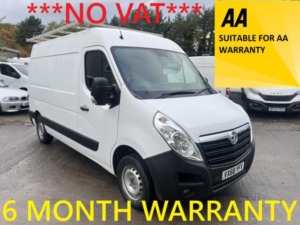Vauxhall Movano 2.3 CDTi 3500 BiTurbo Panel Van 5dr Diesel Manual FWD L2 H2 Euro 6 (s/s) (145 ps)