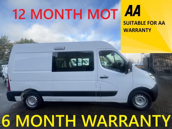 Vauxhall Movano 2.3 CDTi 3500 Panel Van 5dr Diesel Manual FWD L2 H2 Euro 6 (130 ps)