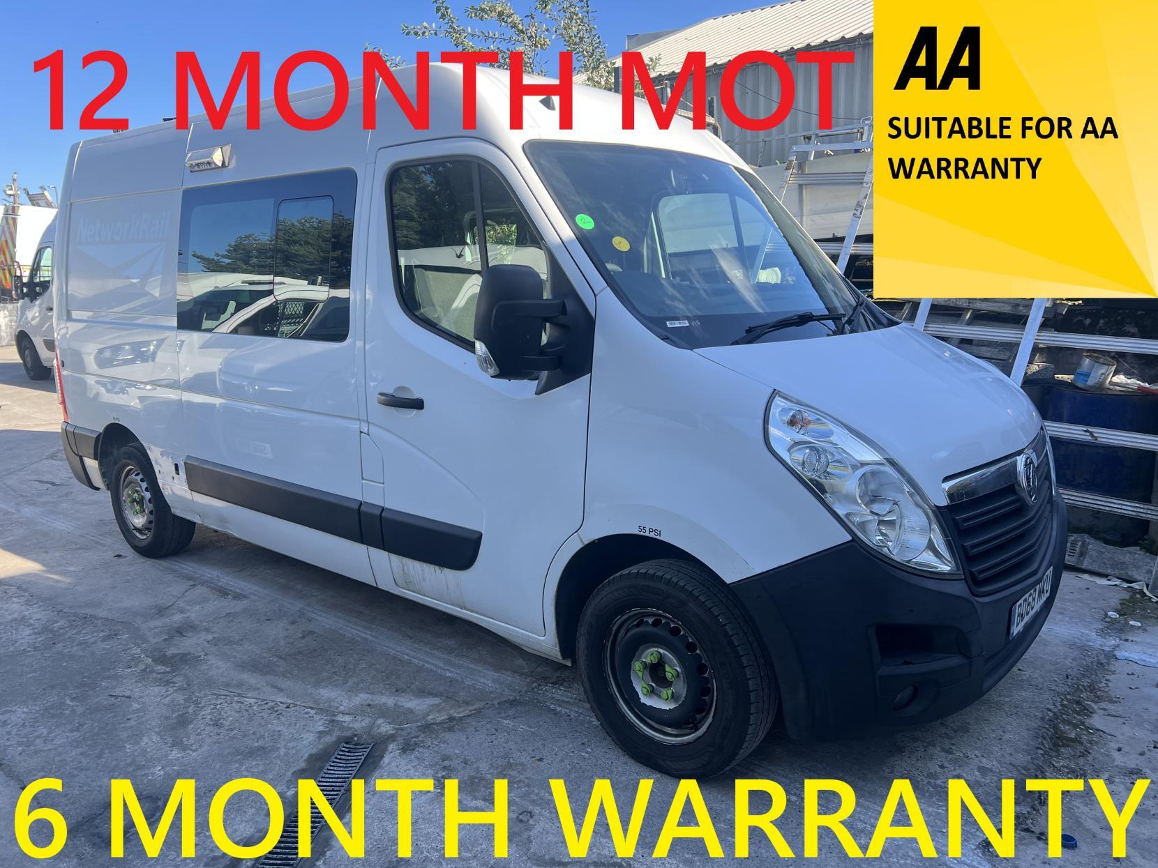 Vauxhall Movano 2.3 CDTi 3500 Panel Van 5dr Diesel Manual FWD L2 H2 Euro 6 (130 ps)