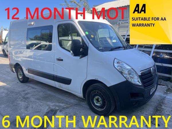 Vauxhall Movano 2.3 CDTi 3500 Panel Van 5dr Diesel Manual FWD L2 H2 Euro 6 (130 ps)