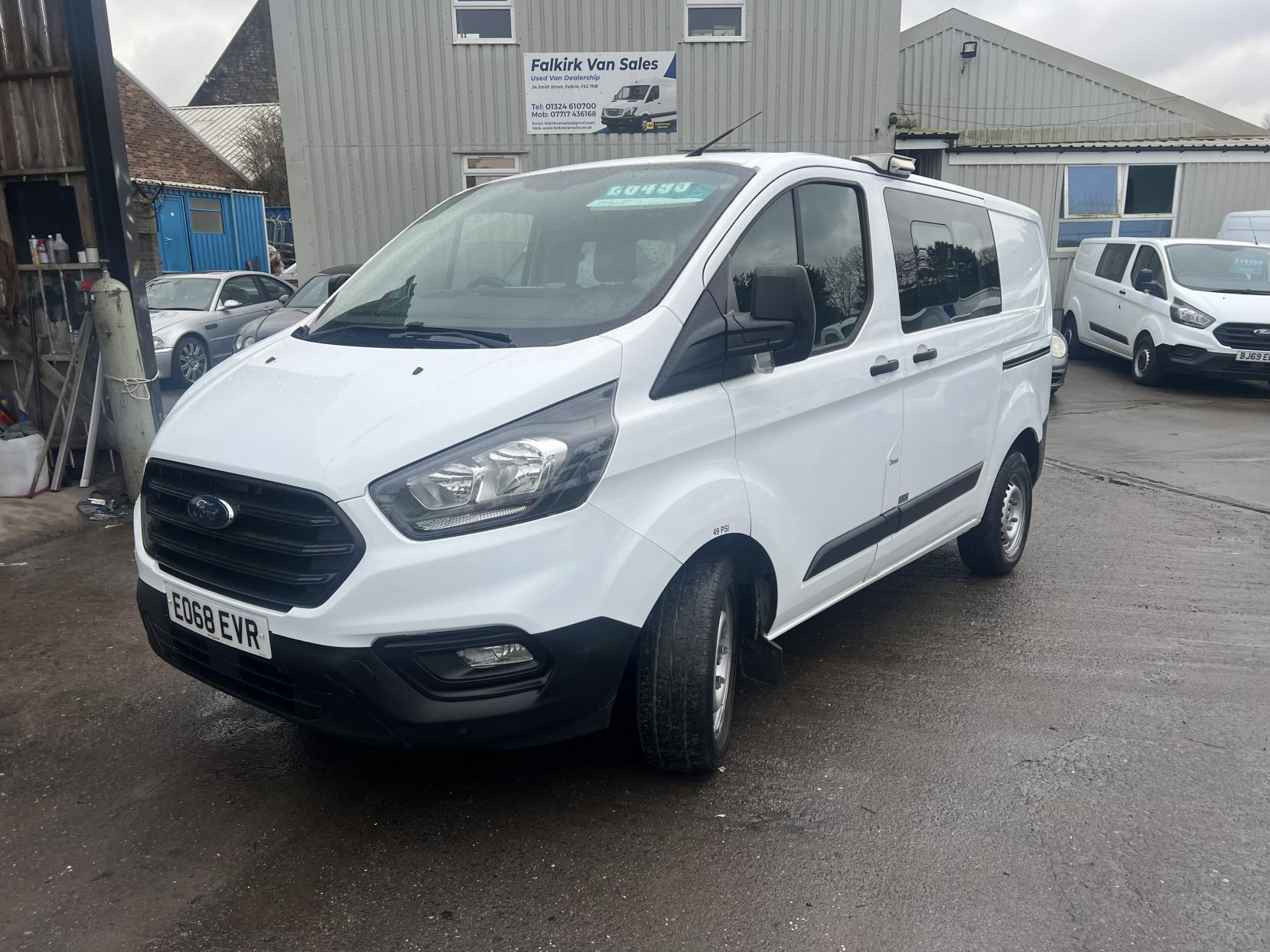 Ford Transit Custom 2.0 320 EcoBlue Crew Van Double Cab 5dr Diesel Manual L1 H1 Euro 6 (6 Seat) (105 ps)