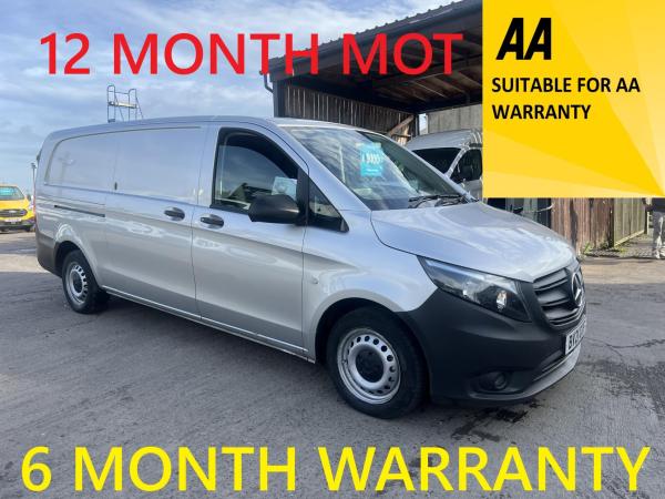 Mercedes-Benz Vito 1.7 110 CDI Progressive Panel Van 5dr Diesel Manual FWD L3 Euro 6 (s/s) (XLWB) (102 ps)