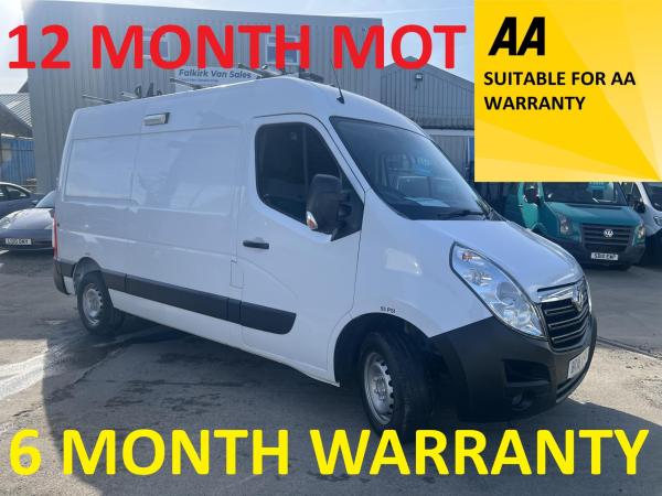 Vauxhall Movano 2.3 CDTi 3500 Panel Van 5dr Diesel Manual FWD L2 H2 Euro 6 (130 ps)